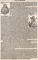 Лист 256 из знаменитой первопечатной книги Хартмана Шеделя "Всемирная хроника", также известной как "Нюрнбергские хроники". Die Schedelsche Weltchronik (Liber Chronicarum). Нюрнберг, 1493