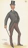 Дуглас Грэхэм (1852- 1925) - 5й лорд Монтроуз, шотландский аристократ, страстный любитель скачек. Карикатура из знаменитого британского журнала Vanity Fair. Лондон, 1882