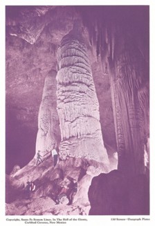 Карлсбадские пещеры Национального парка в штате Нью-Мексико. 