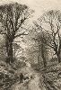 Мидлсекская дорога. Лист из серии "Галерея офортов". Лондон, 1880-е