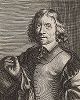 Петер Данкертс де Рей (1605 -- 1661) -- голландский живописец и архитектор. Гравюра с автопортрета художника. 