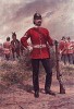 Солдат Восточно-Йоркширского полка (иллюстрация к His Magesty's Territorial Army... Лондон. 1911 год)