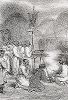 Праздник огня у калмыков, 1825 год. 