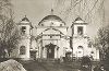 Лазаревское кладбище. Лист 45 из альбома "Москва" ("Moskau"), Берлин, 1928 год