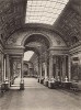 Интерьер Военной галереи Версальского дворца. Фототипия из альбома Le Chateau de Versailles et les Trianons. Париж, 1900-е гг.