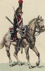 1807 г. Кавалерист 5-го драгунского полка французской армии. Коллекция Роберта фон Арнольди. Германия, 1911-28
