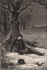 Иллюстрация 9 к первой части автобиографического романа Альфонса Доде "Малыш". Париж, 1874
