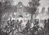 Атака прусской пехоты в сражении при Вахау 16 октября 1813 г. Илл. Рихарда Кнотеля. Die Deutschen Befreiungskriege 1806-1815. Берлин, 1901