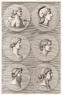 Пенфесилея, Александр Великий, простоволосая женщина, Антиох Великий, Архит, Федра.
