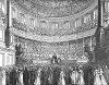 Конвокация -- собор духовенства и представителей от мирян в день поминовения -- июньский праздник, посвящённый памяти основателей колледжей Оксфордского университета (The Illustrated London News №112 от 22/06/1844 г.)