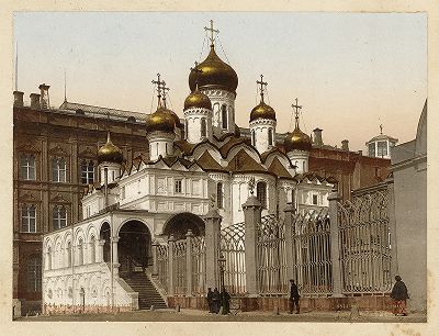Благовещенский собор Московского Кремля, 1896 год. 