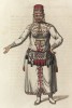 Национальный костюм жительницы Мордовии (лист 13 иллюстраций к известной работе Эдварда Хардинга "Костюм Российской империи", изданной в Лондоне в 1803 году)
