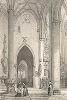 Табернакль собора в Ульме, XV век. Meubles religieux et civils..., Париж, 1864-74 гг. 
