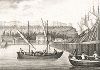Одесса. Вид, снятый с моря, 1830-е гг. 