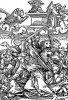 Откровение Иоанна Богослова. Ангел Смерти. Бартель Бехам для Martin Luther / Neues Testament. Издал Hans Herrgott, Нюрнберг, 1524