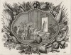 Пророчество Варуха о зрячем и слепых (из Biblisches Engel- und Kunstwerk -- шедевра германского барокко. Гравировал неподражаемый Иоганн Ульрих Краусс в Аугсбурге в 1700 году)