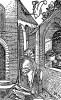 Молитва за умерших. Иллюстрация Ганса Шауфелейна к Via Felicitatis. Издал Johann Miller, Аугсбург, 1513