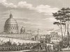 Торжественное вступление французов в Рим. 11 февраля 1798 г. армия генерала Бертье входит в Рим. 15 февраля Римская область официально присоединена к Франции. Папа Римский бежит в Сиену. Париж, 1804