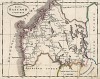 Карта Вазской губернии. Атлас Российской империи, состоящий из 64 карт, л.25. Санкт-Петербург, середина XIX века