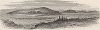 Вид на острова Поркьюпайн и французский берег, графство Хэнкок, штат Мэн. Лист из издания "Picturesque America", т.I, Нью-Йорк, 1872.