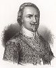 Тридцатилетняя война. Юхан Банер (23 июня 1596 -- 10 мая 1641) -- шведский фельдмаршал. Trettio-ariga krigets markvardigaste personer. Стокгольм, 1861