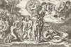 Суд Париса. Знаменитая гравюра Маркантонио Раймонди по рисунку Рафаэля, ок. 1510-20 гг. 