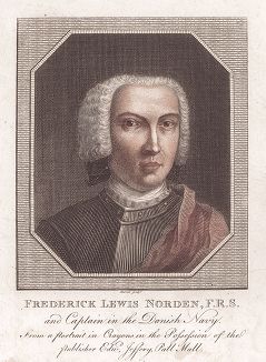 Фредерик Льюис Норден (1708--1742) -  датский военный моряк, рисовальщик, член Лондонского королевского общества. Известен своим путешествием в Египет в 1738 году, описанным в "Voyage d'Egypte et de Nubie", одном из первых изданий подобного рода. 