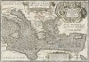Карта путешествия Энея после окончания Троянской войны. Aeneae Troiani Navigatio. Составил Абрахам Ортелиус. Антверпен, 1612