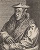 Ян ван Скорел (1495 -- 1562 гг.) -- выдающийся голландский мастер Северного Возрождения. Так же был священнослужителем, инженером, архитектором, музыкантом, писателем. Гравюра Яна Вирикса.