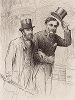 Знаменитый шотландский психиатр сэр Томас Смит Клустон (1840 -- 1915) и хирург-офтальмолог Дуглас Арджил Робертсон (1837-1909), личный окулист королевы Виктории и короля Эдварда VII.  