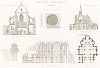 Церковь Сен-Пьер в Орбе (XII-XIII века). Archives de la Commission des monuments historiques, т.3, Париж, 1898-1903. 