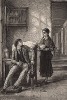 Иллюстрация 7 к первой части автобиографического романа Альфонса Доде "Малыш". Париж, 1874