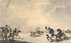 Скачки. Работа знаменитого английского художника и карикатуриста XVIII века Томаса Роуландсона. 