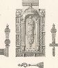 Французский замок с ключами, XV век. Meubles religieux et civils..., Париж, 1864-74 гг. 