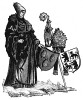 Вальтер фон Вальдбург, архиепископ Пиллау. Ганс Бургкмайр для Matthaeus von Pappenheim / Chronik der Truchsess von Waldburg. Германия, 1530. Репринт 1932 г.