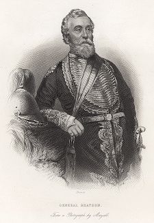 Александр Битсон (1759 - 1830) – британский генерал-лейтенант и губернатор острова Святой Елены.. Gallery of Historical and Contemporary Portraits… Нью-Йорк, 1876