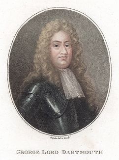 Адмирал Джордж Легг, 1-й барон Дартмутский (1648--1691) - английский флотоводец, служивший при Карле II и Якове II.