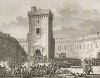 Резня в крепости Сен-Жан. 5 июня 1795 г. роялисты организуют массовые убийства якобинцев, арестованных и заключенных в крепость Сен-Жан в Марселе. Париж, 1804