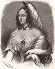 Наталья Николаевна Пушкина, супруга великого поэта 1830 - 1837.

