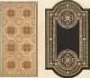 Столешницы с флорентийской мозаикой из дербиширского мрамора из Ашфорда. Каталог Всемирной выставки в Лондоне 1862 года, т.2, л.152