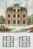 Домик в стиле эпохи Людовика XIII (из популярного у парижских архитекторов 1880-х Nouvelles maisons de campagne...)