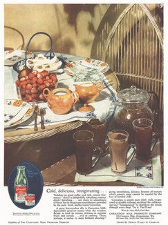 Реклама молока Carnation.