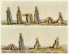 Намаз (из работы Джулио Феррарио Il costume antico e moderno, o, storia... di tutti i popoli antichi e moderni, изданной в Милане в 1816 году (Европа. Том I))