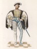 Клод Лотарингский, герцог де Гиз (1496--1550) -- полководец эпохи короля Франциска I (лист 28 работы Жоржа Дюплесси "Исторический костюм XVI -- XVIII веков", роскошно изданной в Париже в 1867 году)