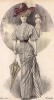 Лёгкое шёлковое пляжное платье от Paquin. Les grandes modes de Paris, 1907