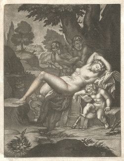 Венера и Амур работы Яна ван дер Брюггена. 