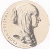 Флора Тристан (1803-1844) - французская писательница, публицист и борец за права женщин, а также бабушка Поля Гогена. 
