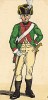 1800 г. Канонир артиллерии королевства Саксония. Коллекция Роберта фон Арнольди. Германия, 1911-29