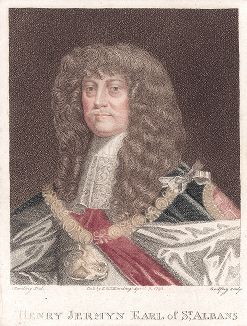 Генри Джермин, 1-й граф Сент-Олбанс (1604--1684) - английский политик и придворный, пэр Англии, один из самых влиятельных политиков своего времени и друг Генриетты Марии Французской. 