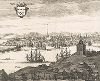 Выборг из издания "Швеция в древности и в наше время" (Suecia antiqua et hodierna), Стокгольм, 1709 год